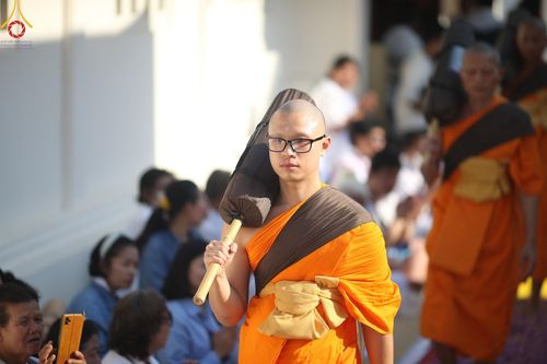 ภาพ No.195484:พิธีต้อนรับพระธรรมยาตรา ณ อนุสรณ์สถานลำดับที่ 4 สถานที่เกิดด้วยกายธรรม วัดโบสถ์(บน) ต.บางคูเวียง จ.นนทบุรี ในโครงการธรรมยาตรา กตัญญูบูชา มหาปูชนียาจารย์ พระมงคลเทพมุนี(สด จนฺทสโร) พระผู้ปราบมาร อนุสรณ์สถาน 7 แห่ง ปีที่ 13 วันที่ 15 มกราคม พ.ศ. 2568