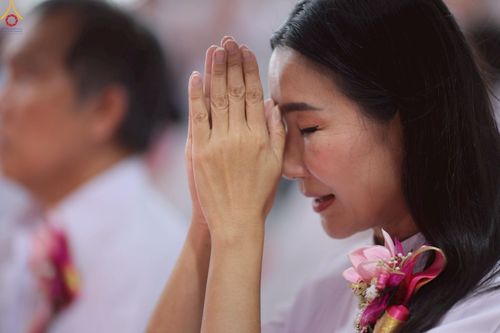 ภาพ No.272290:วันเสาร์ที่ 1 พฤศจิกายน พ.ศ. 2568 พิธีทอดกฐินสามัคคี สร้างกุฏิหมู่สามเณร ณ ศูนย์ปฏิบัติธรรมเบญจธรรม ปทุมธานี  ต.บ้านปทุม อ.สามโคก จ.ปทุมธานี