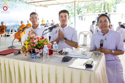 ภาพ No.250299:วันอังคารที่ 7 ตุลาคม พ.ศ. 2568 พิธีทอดผ้าป่าเพื่อสร้าง "ลานอเนกประสงค์พญานาค 4 ตระกูล" ณ พุทธอุทยานนานาชาติ อ.โพนพิสัย จ.หนองคาย