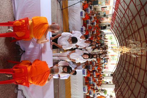 ภาพ No.29566:พิธีถวายสังฆทานแด่คณะสงฆ์ 323 วัด ใน 4 จังหวัดภาคใต้ ครั้งที่ 119