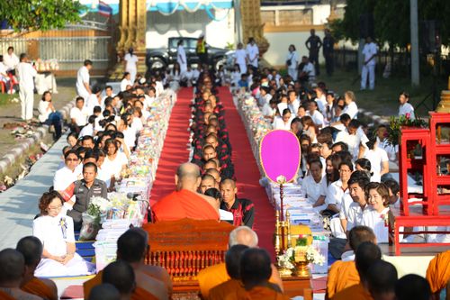 ภาพ No.29585:พิธีถวายสังฆทานแด่คณะสงฆ์ 323 วัด ใน 4 จังหวัดภาคใต้ ครั้งที่ 119