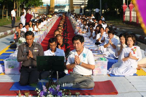 ภาพ No.29584:พิธีถวายสังฆทานแด่คณะสงฆ์ 323 วัด ใน 4 จังหวัดภาคใต้ ครั้งที่ 119