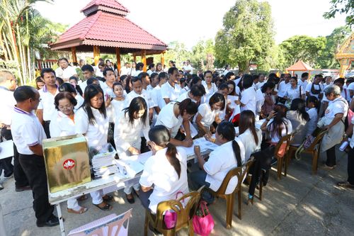 ภาพ No.29619:พิธีถวายสังฆทานแด่คณะสงฆ์ 323 วัด ใน 4 จังหวัดภาคใต้ ครั้งที่ 120