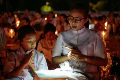ภาพ No.23156:พิธีตอกเสาเข็มมงคล "มหาสุวรรณรัตนอินทขิล" สถาปนาสร้างอนุสรณ์สถาน มหาวิหารพระมงคลเทพมุนี สถานที่เผยแผ่ธรรมครั้งแรก ที่วัดบางปลา