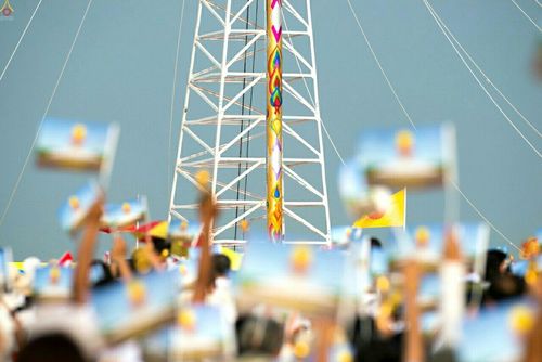 ภาพ No.23221:พิธีตอกเสาเข็มมงคล "มหาสุวรรณรัตนอินทขิล" สถาปนาสร้างอนุสรณ์สถาน มหาวิหารพระมงคลเทพมุนี สถานที่เผยแผ่ธรรมครั้งแรก ที่วัดบางปลา