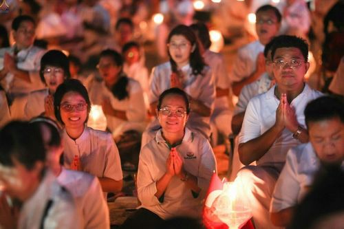 ภาพ No.23226:พิธีตอกเสาเข็มมงคล "มหาสุวรรณรัตนอินทขิล" สถาปนาสร้างอนุสรณ์สถาน มหาวิหารพระมงคลเทพมุนี สถานที่เผยแผ่ธรรมครั้งแรก ที่วัดบางปลา