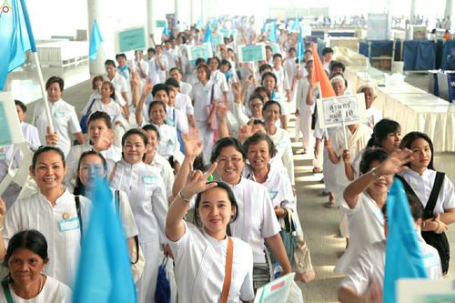 ภาพ No.23479:ประมวลภาพโครงการบวชผู้นำอุบาสิกาแก้ว 1 ล้านคนกตัญญูบูชา เนื่องในวันวิสาขบูชา