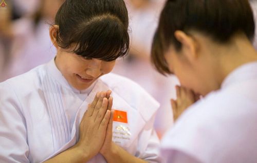 ภาพ No.23484:ประมวลภาพโครงการบวชผู้นำอุบาสิกาแก้ว 1 ล้านคนกตัญญูบูชา เนื่องในวันวิสาขบูชา