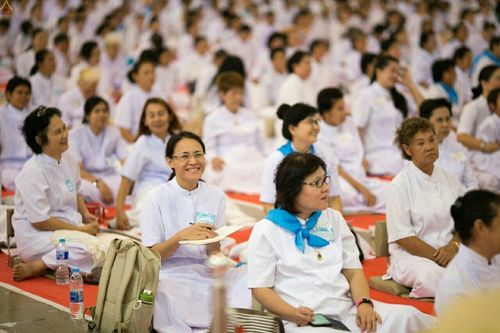 ภาพ No.23512:ประมวลภาพโครงการบวชผู้นำอุบาสิกาแก้ว 1 ล้านคนกตัญญูบูชา เนื่องในวันวิสาขบูชา
