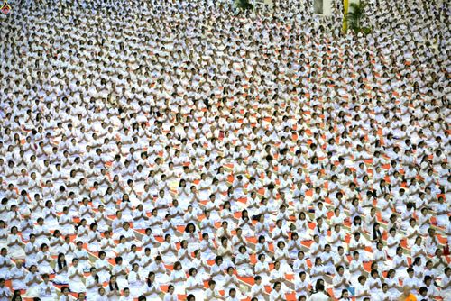 ภาพ No.23542:ประมวลภาพโครงการบวชผู้นำอุบาสิกาแก้ว 1 ล้านคนกตัญญูบูชา เนื่องในวันวิสาขบูชา