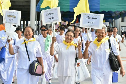 ภาพ No.23549:ประมวลภาพโครงการบวชผู้นำอุบาสิกาแก้ว 1 ล้านคนกตัญญูบูชา เนื่องในวันวิสาขบูชา