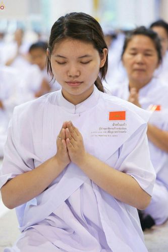 ภาพ No.23642:ประมวลภาพโครงการบวชผู้นำอุบาสิกาแก้ว 1 ล้านคนกตัญญูบูชา เนื่องในวันวิสาขบูชา