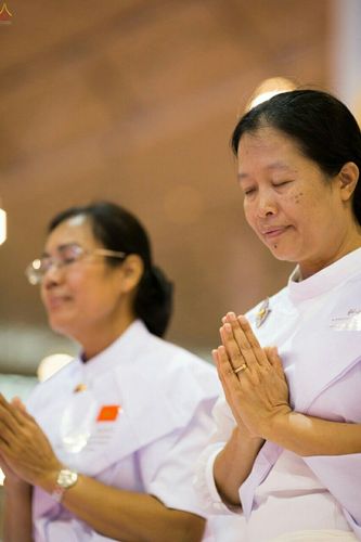 ภาพ No.23649:ประมวลภาพโครงการบวชผู้นำอุบาสิกาแก้ว 1 ล้านคนกตัญญูบูชา เนื่องในวันวิสาขบูชา