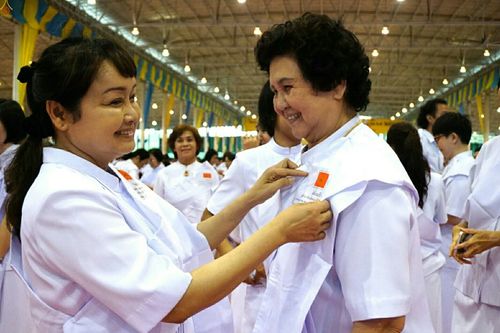 ภาพ No.23685:ประมวลภาพโครงการบวชผู้นำอุบาสิกาแก้ว 1 ล้านคนกตัญญูบูชา เนื่องในวันวิสาขบูชา