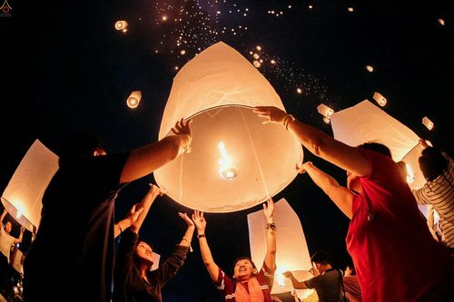 ภาพ No.24228:วิสาขบูชา ณ บรมพุทโธ ประเทศอินโดนีเซีย