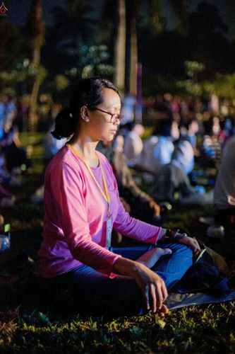 ภาพ No.24236:วิสาขบูชา ณ บรมพุทโธ ประเทศอินโดนีเซีย