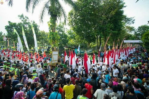 ภาพ No.24256:วิสาขบูชา ณ บรมพุทโธ ประเทศอินโดนีเซีย