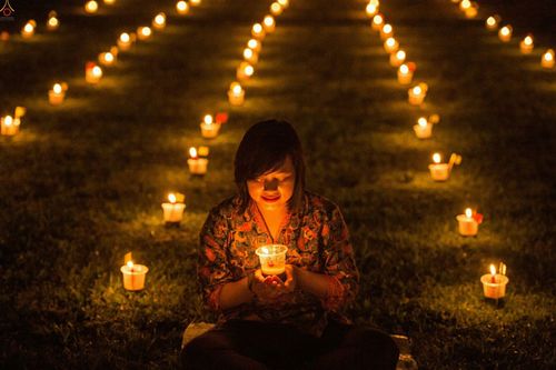 ภาพ No.24285:วิสาขบูชา ณ บรมพุทโธ ประเทศอินโดนีเซีย