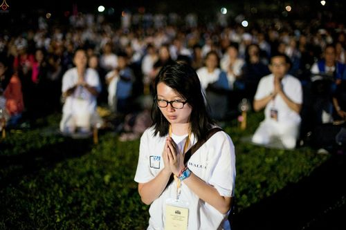 ภาพ No.24290:วิสาขบูชา ณ บรมพุทโธ ประเทศอินโดนีเซีย