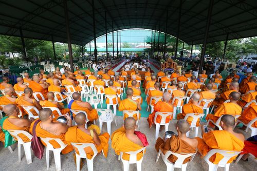 ภาพ No.29653:พิธีถวายสังฆทานแด่คณะสงฆ์ 323 วัด ใน 4 จังหวัดภาคใต้ ครั้งที่ 121