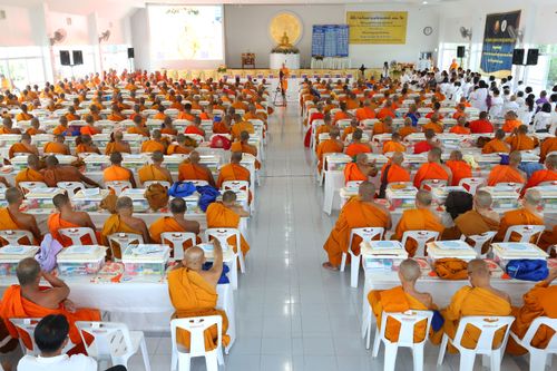 ภาพ No.29655:พิธีถวายสังฆทานแด่คณะสงฆ์ 323 วัด ใน 4 จังหวัดภาคใต้ ครั้งที่ 121