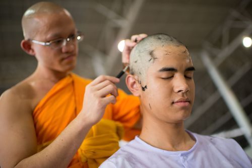 ภาพ No.37851:พิธีตัดปอยผม