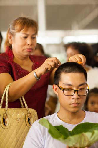 ภาพ No.37826:พิธีตัดปอยผม