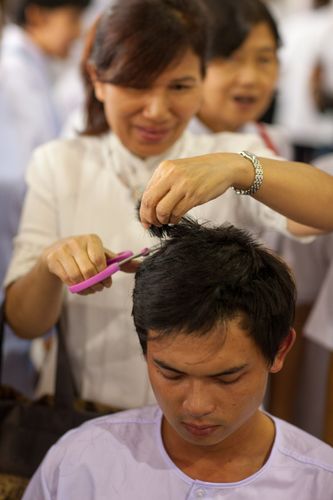 ภาพ No.37825:พิธีตัดปอยผม