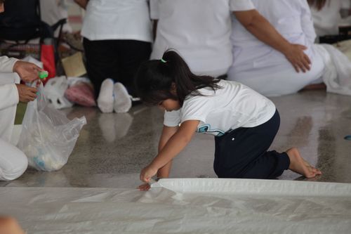 ภาพ No.37867:พิธีขอขมารับบาตรและผ้าไตร