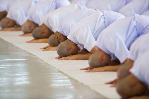 ภาพ No.37994:พิธีบรรพชาอุปสมบทหมู่