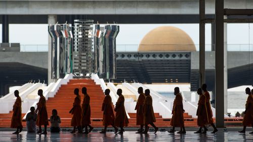 ภาพ No.37998:พิธีบรรพชาอุปสมบทหมู่