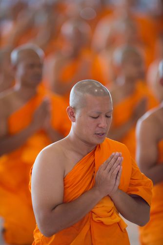 ภาพ No.38001:พิธีบรรพชาอุปสมบทหมู่