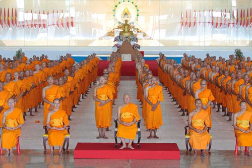 ภาพ No.38000:พิธีบรรพชาอุปสมบทหมู่