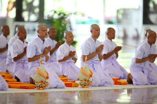 พิธีบรรพชาอุปสมบทหมู่