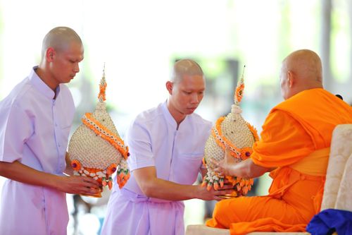 ภาพ No.37982:พิธีบรรพชาอุปสมบทหมู่