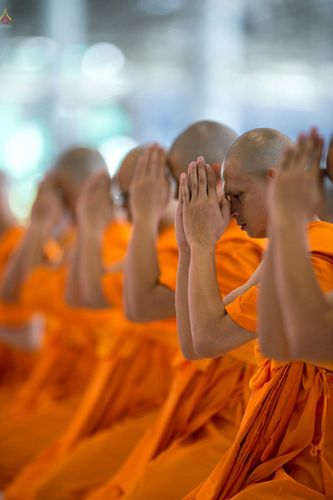 ภาพ No.24397:พิธีบรรพชาอุปสมบทหมู่ธรรมทายาท รุ่นเข้าพรรษา ปี 2559