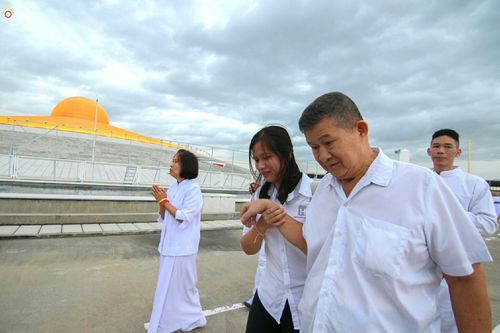 ภาพ No.24428:พิธีบรรพชาอุปสมบทหมู่ธรรมทายาท รุ่นเข้าพรรษา ปี 2559