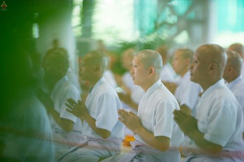 ภาพ No.24485:พิธีบรรพชาอุปสมบทหมู่ธรรมทายาท รุ่นเข้าพรรษา ปี 2559