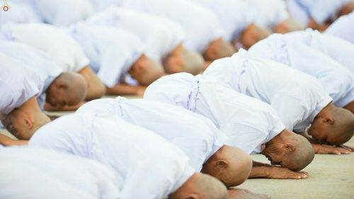 ภาพ No.24496:พิธีบรรพชาอุปสมบทหมู่ธรรมทายาท รุ่นเข้าพรรษา ปี 2559