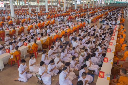 ภาพ No.29666:พิธีถวายสังฆทานแด่คณะสงฆ์ 323 วัด ใน 4 จังหวัดภาคใต้ ครั้งที่ 122