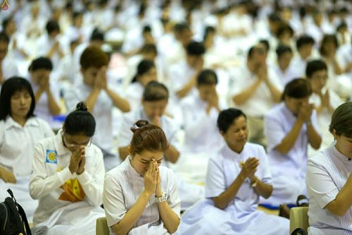 ภาพ No.25128:ประมวลภาพงานบุญวันสมาธิโลก ประจำปี 2559 ณ วัดพระธรรมกาย