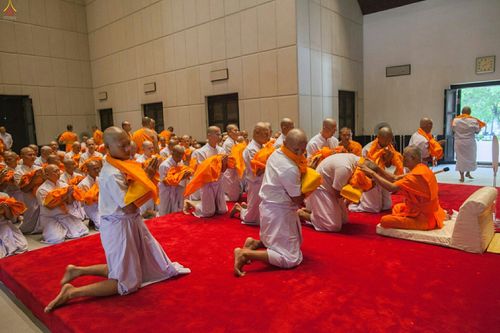 ภาพ No.25514:ประมวลภาพพิธีบรรพชาอุปสมบทรุ่นบูชาธรรม 99 ปี วันครูวิชชาธรรมกาย