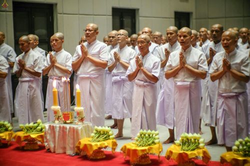 ภาพ No.25516:ประมวลภาพพิธีบรรพชาอุปสมบทรุ่นบูชาธรรม 99 ปี วันครูวิชชาธรรมกาย