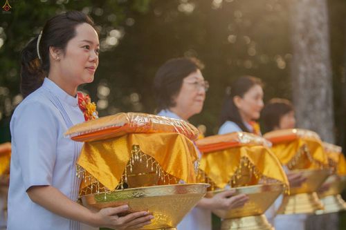 ภาพ No.25519:ประมวลภาพพิธีบรรพชาอุปสมบทรุ่นบูชาธรรม 99 ปี วันครูวิชชาธรรมกาย
