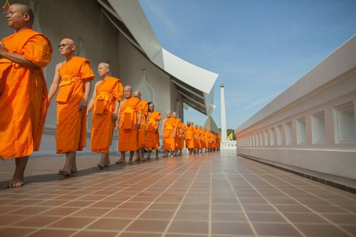 ภาพ No.25520:ประมวลภาพพิธีบรรพชาอุปสมบทรุ่นบูชาธรรม 99 ปี วันครูวิชชาธรรมกาย