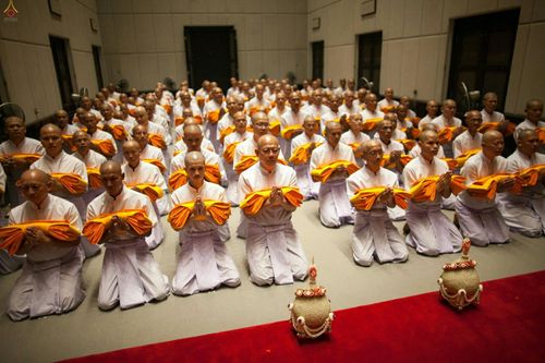 ภาพ No.25542:ประมวลภาพพิธีบรรพชาอุปสมบทรุ่นบูชาธรรม 99 ปี วันครูวิชชาธรรมกาย