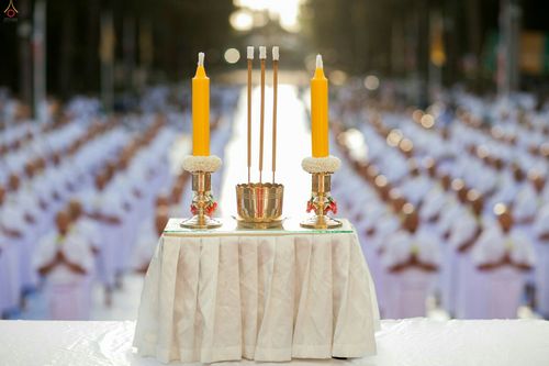 ภาพ No.25573:ประมวลภาพพิธีบรรพชาอุปสมบทรุ่นบูชาธรรม 99 ปี วันครูวิชชาธรรมกาย