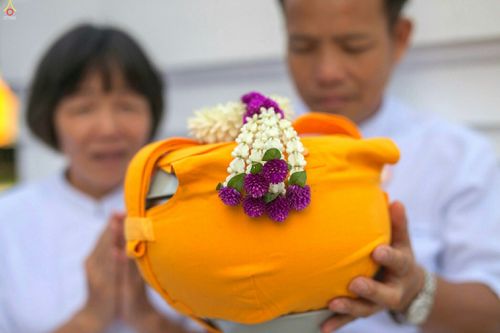 ภาพ No.25590:ประมวลภาพพิธีบรรพชาอุปสมบทรุ่นบูชาธรรม 99 ปี วันครูวิชชาธรรมกาย