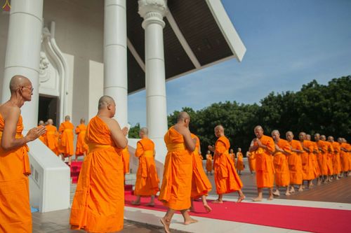 ภาพ No.25596:ประมวลภาพพิธีบรรพชาอุปสมบทรุ่นบูชาธรรม 99 ปี วันครูวิชชาธรรมกาย