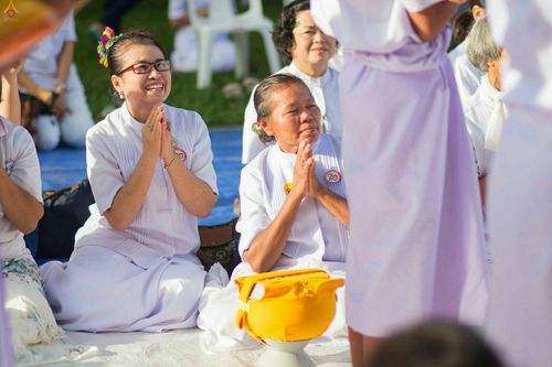 ภาพ No.25601:ประมวลภาพพิธีบรรพชาอุปสมบทรุ่นบูชาธรรม 99 ปี วันครูวิชชาธรรมกาย